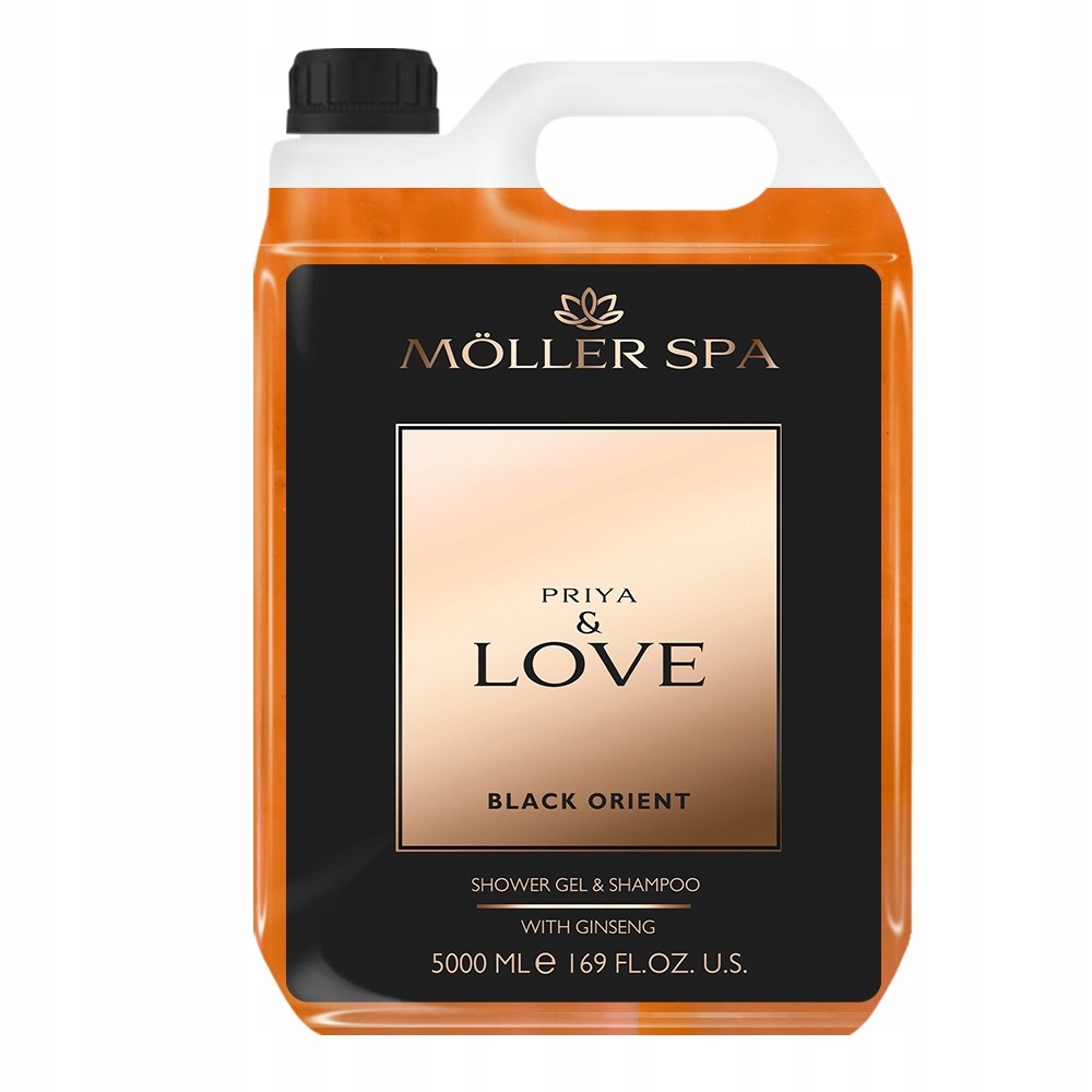 PRIYA PRIJA Ginseng Shampoo und Duschgel 2in1 PREMIUM 5L