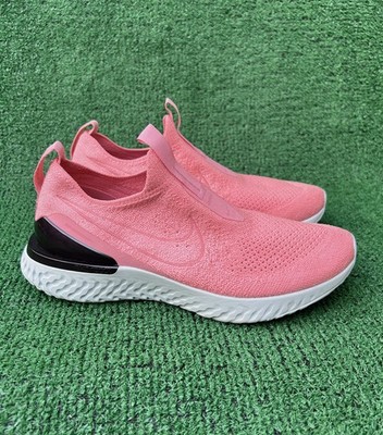 Nike Epic Phantom React Flyknit Bright Mango Womens Size 8 BV0415-800 Used