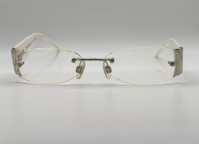 Dolce & Gabbana DG 1102 53-16-130 Weiß Rechteckig Brille Gestell
