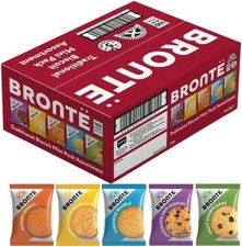 Bronte Biscuits Mini Packs Variety Box 100 x 30g 5 Flavours Individually Wrapped