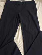 Classic Black Dress Pants tall, long legs, modern boot cut, office, preppy H