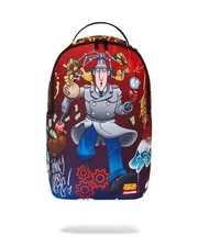 Authentic SPRAYGROUND INSPECTOR GADGET BUST LIFE BACKPACK (B7800) - Limited