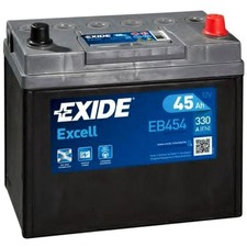 EXIDE EB454 Excell Batterie de Démarrage 12V 45Ah 330A EN pour TOYOTA NADIA