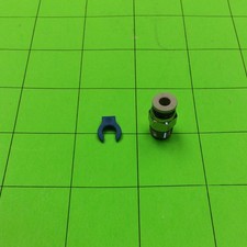 Elegoo Neptune 2S 3D Printer Boden Tube Nut and Clip Coupling Connector