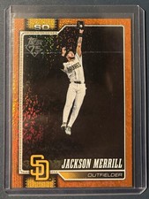 2026 Topps Series 1 Baseball Jackson Merrill Orange Holofoil /25