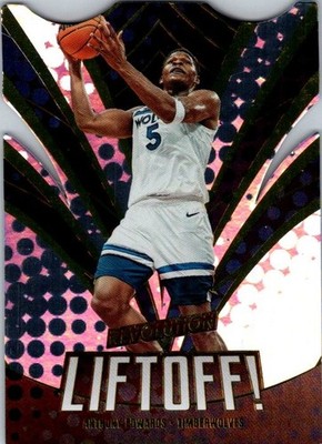 2023-24 Panini Revolution Liftoff! Anthony Edwards #2 Timberwolves Insert Card
