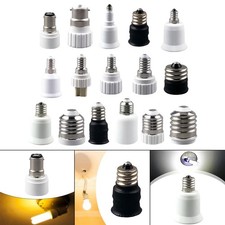 Bulb Base Converter Easy to Install Practical Lamp Holder Conversion Socket