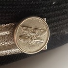 Vtg Pilot Uniform Visor Cap Winged Propeller Badge Silver Tone Band USA 7 5/8 — photo 4