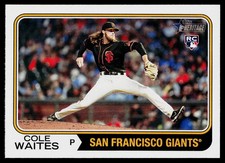 2023 Topps Heritage - Cole Waites #258 *RC* - San Francisco Giants