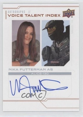2024 Halo Legacy Collection Voice Talent Index Nika Futterman Alice-130 Auto 5x5