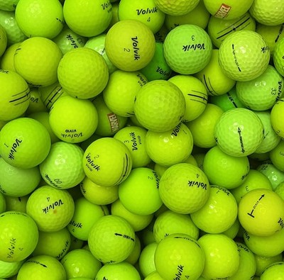 50 grüne Volvik Golfbälle AAA/AA