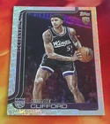 2025 Topps Basketball Topps Foil Pattern Nique Clifford #224