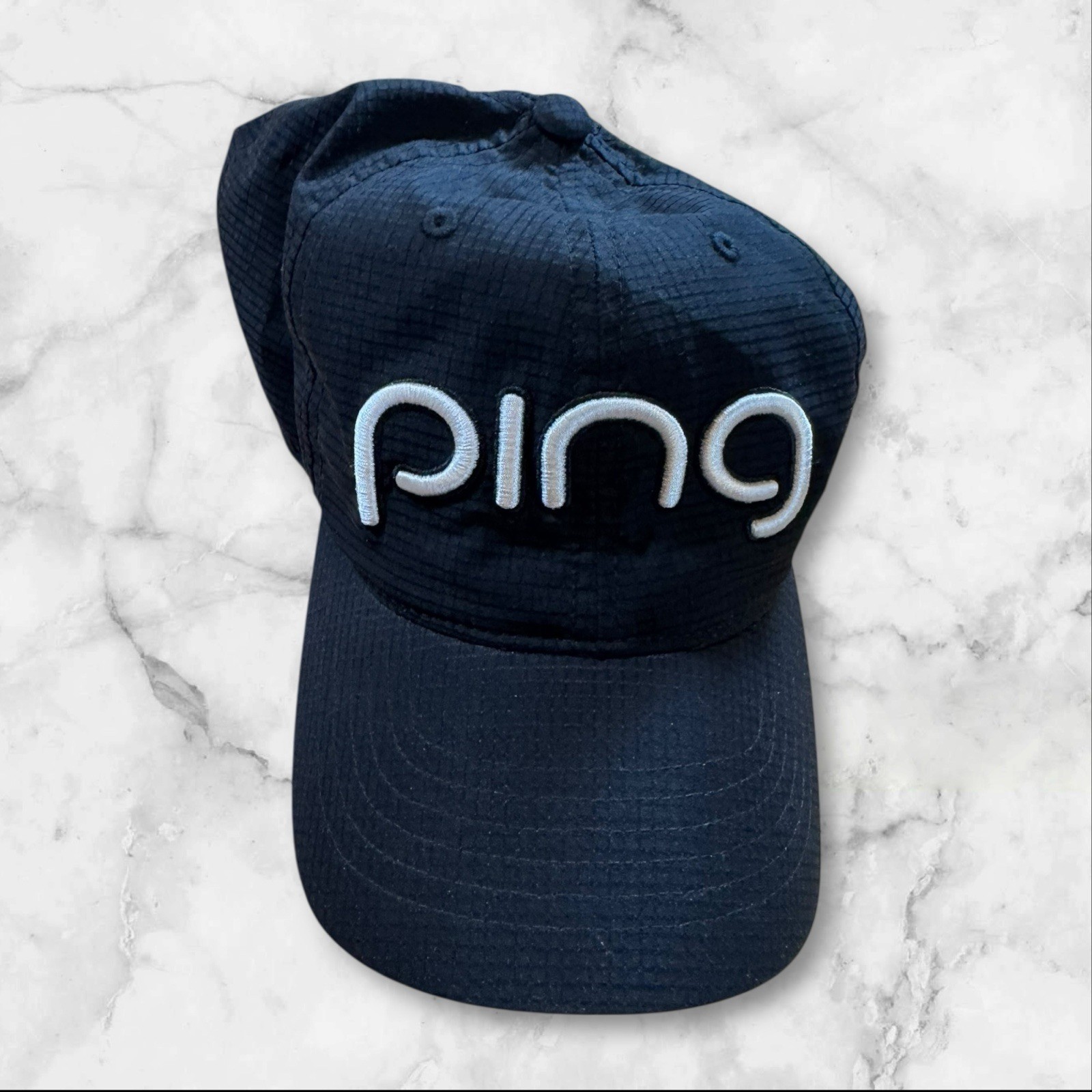 PING Performance Golf Resort Hat Cap Black Perfor… - image 2