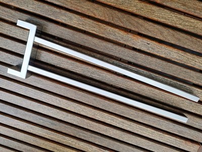 ZACK Handtuchstange Serie LINEA Edelstahl glänzend Handtuchhalter 2-armig NP110 
