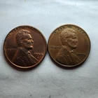 1958 P & D Lincoln Wheat Cent / Penny Coin Set  AVE CIRCULATED