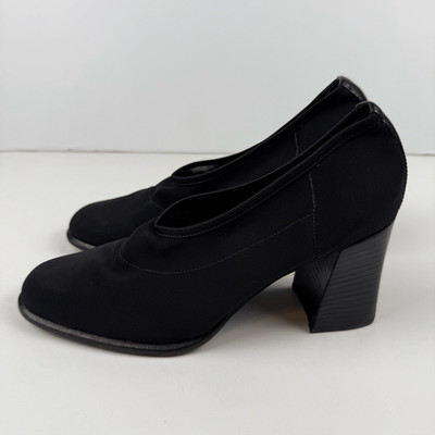 Vintage Nine West Mesh Sock Heels Size 7.5N