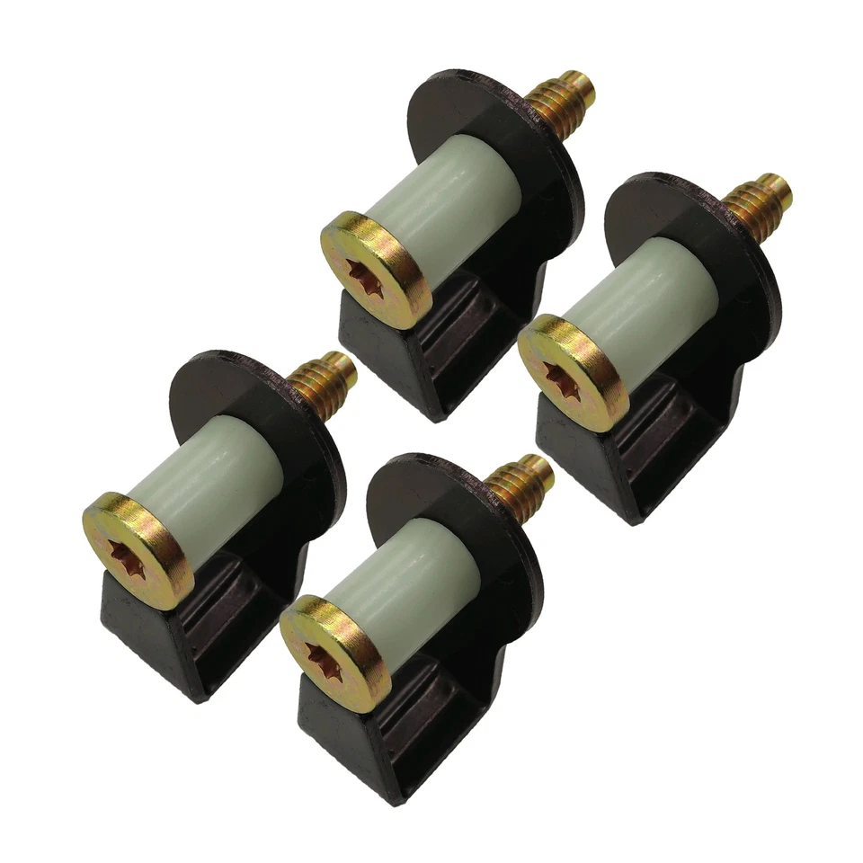 4PCS Door Striker Bolt Kit L & R For Ford Bronco Truck Lincoln Mercury 1980-1997 Foto 2 de 4