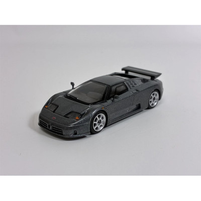 BUGATTI EB110 SUPER SPORT 1995 GRIGIO SCURO 1:64 Mini Gt Auto Stradali -D- Neues