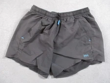 Janji Running Shorts Mens Small Charcoal Gray Split Liner Athletic Lightweight