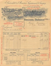 1920 SUPERIOR BUTTER D ISIGNY BRETEL FRERES A VALOGNES