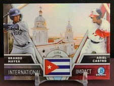 2024 Bowman Chrome International Impact Brando Mayea Ariel Castro #II-10