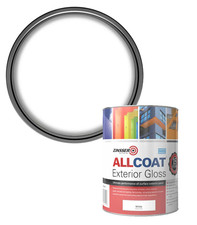 Zinsser AllCoat® Exterior Water Based Gloss White 1L