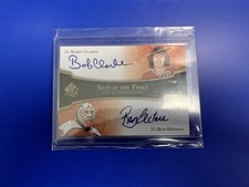 Bobby Clarke & Ron Hextall Sign Of The Times 2008 SP AUTHENTIC HOCKEY ST2-CH