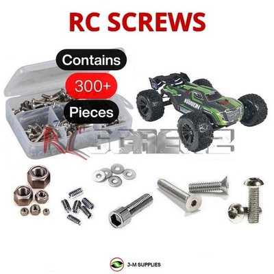 RCScrewZ Stainless Screw Kit arrm007 for ARRMA Kraton 6S V1 1/8 AR106005 | KIT