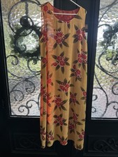Unique reversible long Summer Dress. Great for Cruise Or Travel 2 in 1 Dress