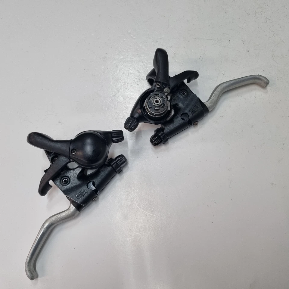 Shimano Deore XT ST-M096 3x7 brake/shifter lever combined integrated Pair of mtb - Image 2 of 4