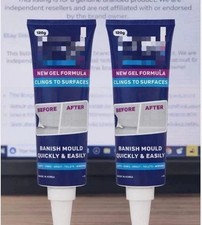 2X MOULD MAGIC EXTREME GEL REMOVER Mildew Cleaning Gel  120G TUBE