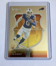 2024 Panini Select - Select Certified Rookies Keon Coleman #13 (RC)