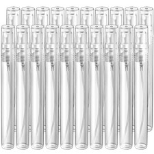 20 Pack 10ml Mini Spray Bottles Empty Tube Refillable Perfume Containers