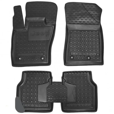 AVTO-GUMM Tappetini Tappeti in gomma su misura Jeep Compass 2017+