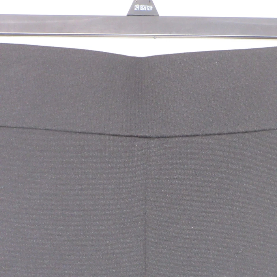 Pantalones de vestir Kasper negros de tiro alto de pierna ancha talla 8 B57 para mujer Foto 2 de 4