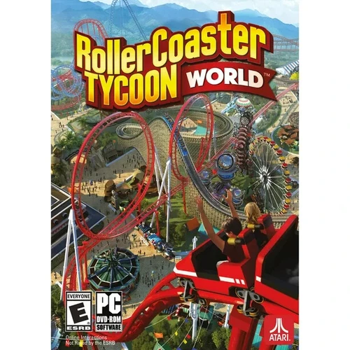 Rollercoaster Tycoon World Brand New Factory Sealed Roller Coaster NEWEST VERSIO
