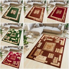 Teppich Kurzflor Modern Figuren Blumenmuster Wohnzimmer Schlafzimmer ÖKOTEX