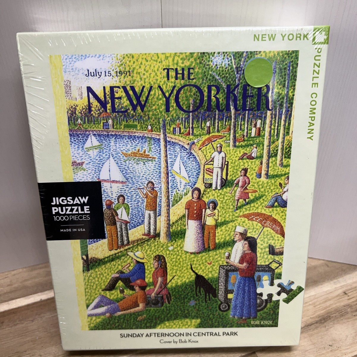 Completing A 1000 Piece Central Park Jigsaw Puzzle By Dowdle