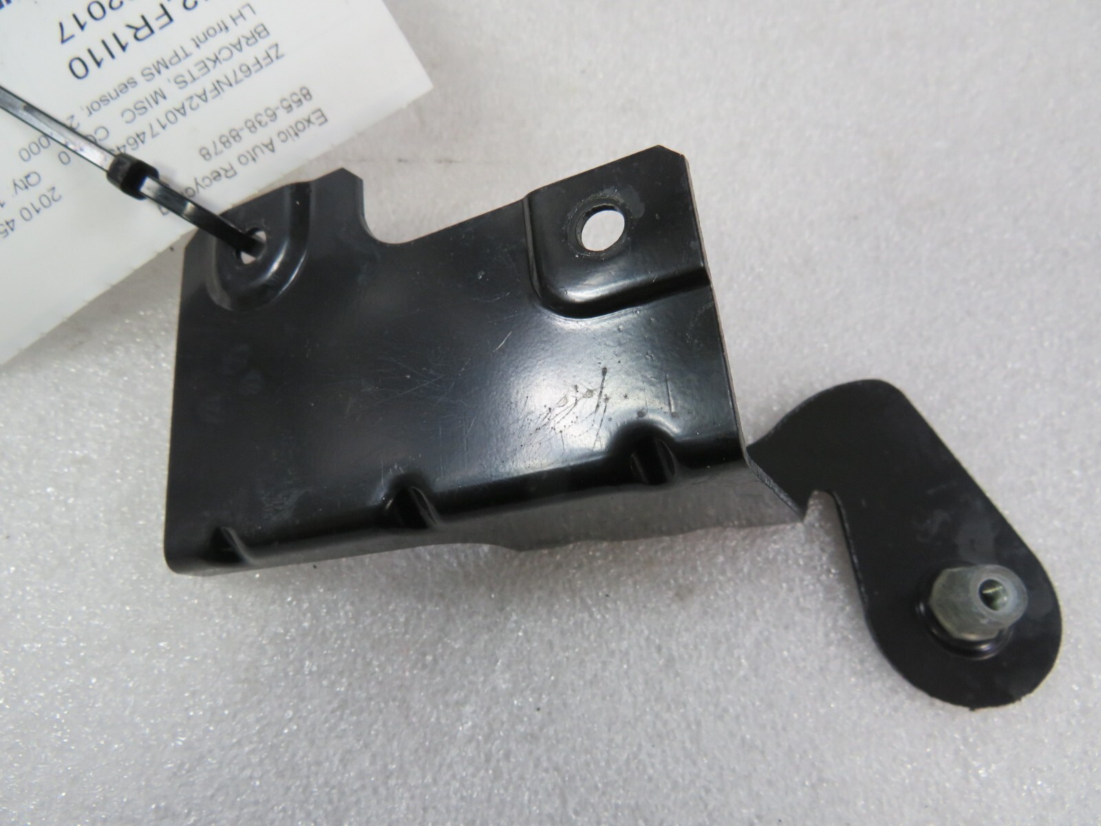 Ferrari 458 Italia, Spider, LH, Left, Front TPMS Bracket, Used, P/N 261000