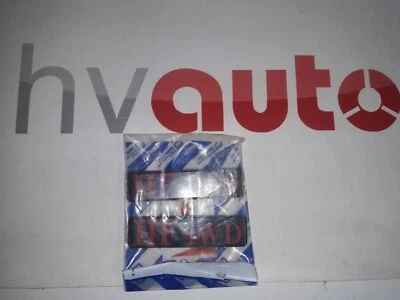 Original Emblem Lancia Delta Integrale HF 4WD Schweller sideskirt Badge neu! NOS - Bild 1 von 3