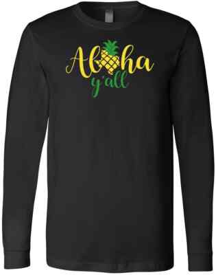 Aloha Yall Texas, Aloha Y'all, Beach Trip, Girls Trip, Bachelorette T-Shirt