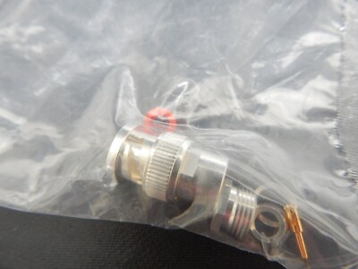RF INDUSTRIES RFB-1100-2ST BNC RF CONNECTOR MALE RG58 RG141 CLAMP PLUG