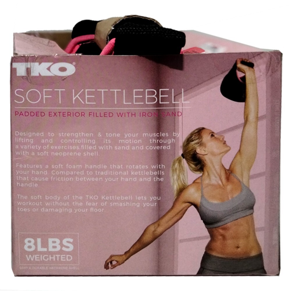 TKO l Soft Neoprene Kettlebell l Iron Sand Filled l 8 LBS | eBay