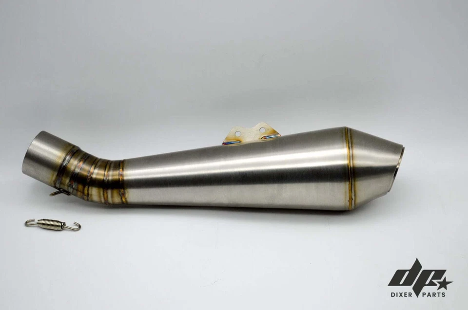 Silenciador de escape + DB Killer BMW K100 K1100 (1982-2002) Cafe Racer Inox actualización Foto 2 de 4