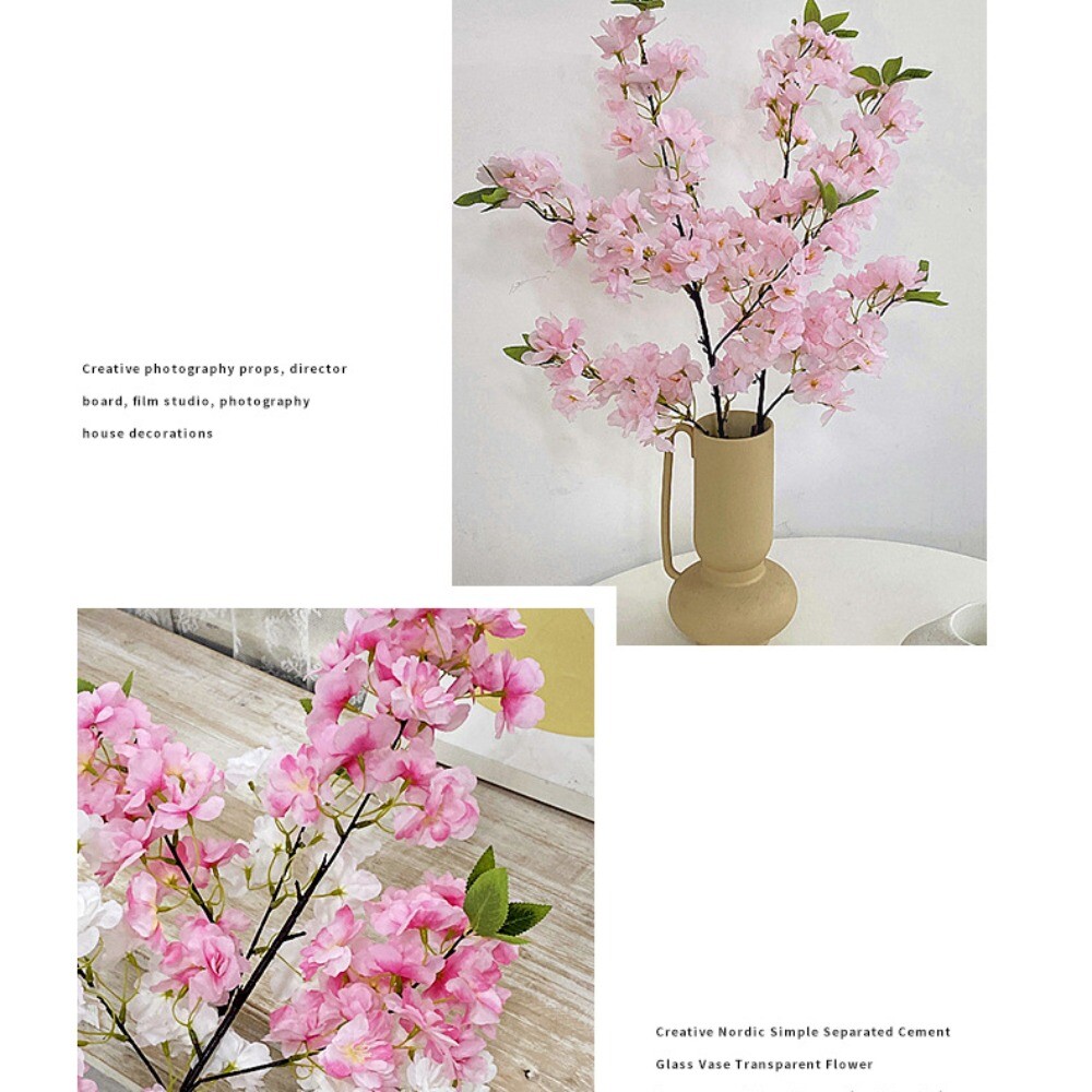 100cm Decorative Flowers Cherry Blossom Fake Flower Artificial Flowers