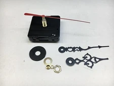 Battery Clock Movement Medium Shaft Quiet Continuous Sweep 