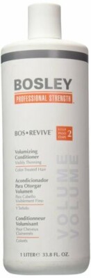 Bosley Bos-Revive Volumizing Conditioner Color-Treated Hair 33.8 oz