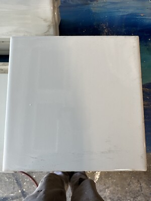 1 -6x6 white Gloss ceramic tile For Kitchen/bathroom Counters & Walls