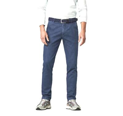 MEYER Herren Hose Denim stone Coolmax Travel Chino Oslo 1-4176/17