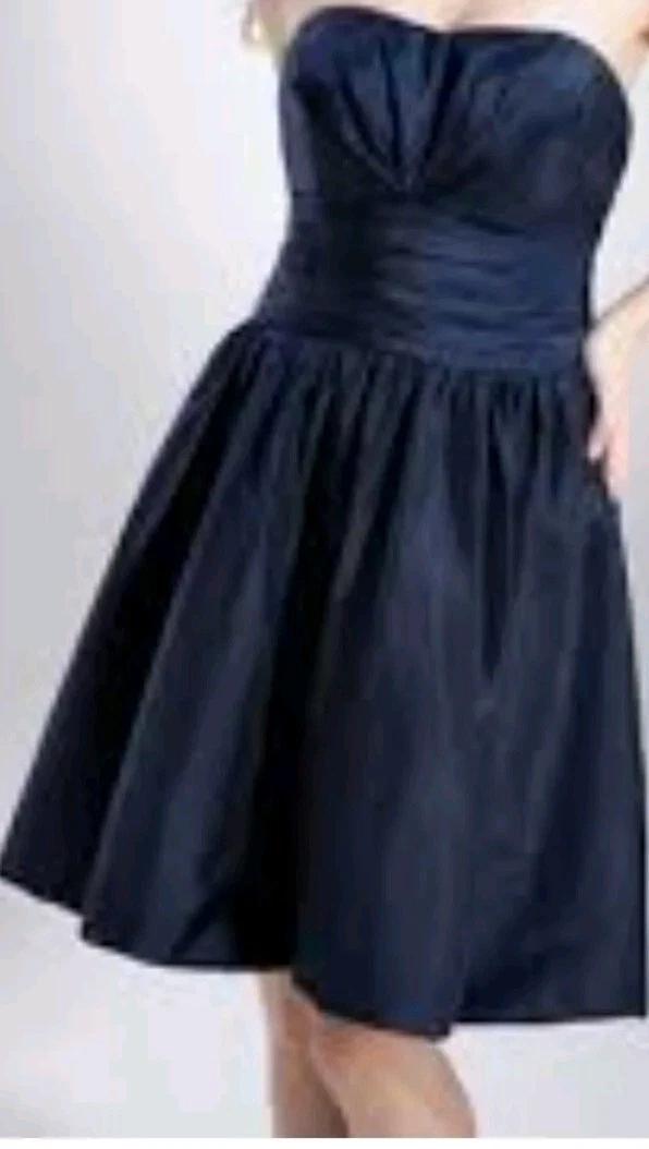 crushed velvet bridesmaid dress ChicSew Elegant Sheath Velvet Short Sleeves Side-Split Long Blue Bridesmaid Dresses Online/Modern Blue Bridesmaid Dresses, Dark-Navy main image 1